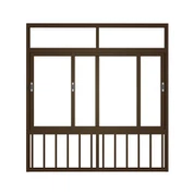 ایلومینیم پروفائل خاموش کھڑکی کے فریم